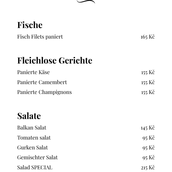 Fische, Fleischlose Gerichtet, Salate