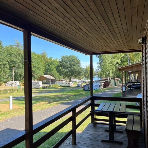 the view from the bungalow