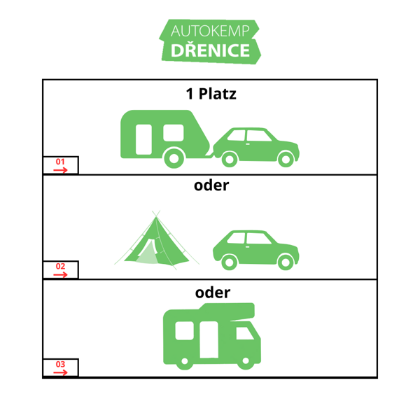 Regel für das Stellplatz