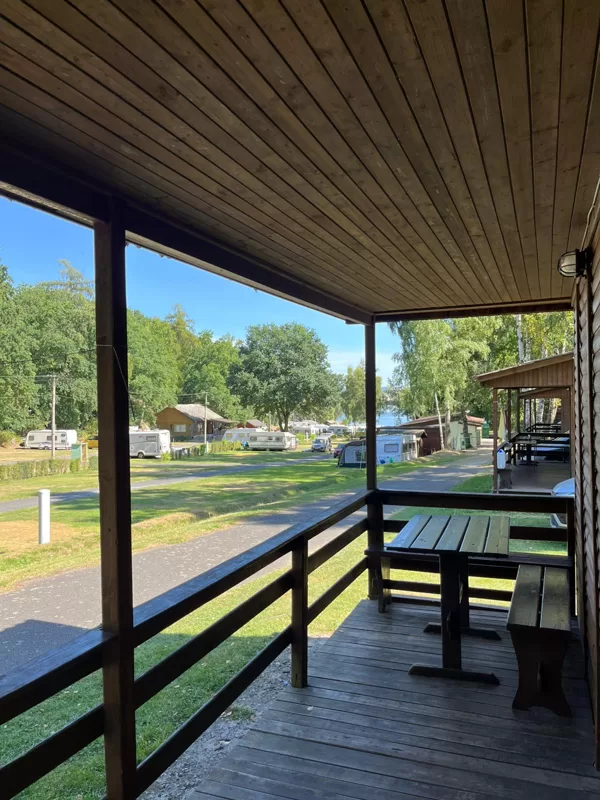 the view from the bungalow