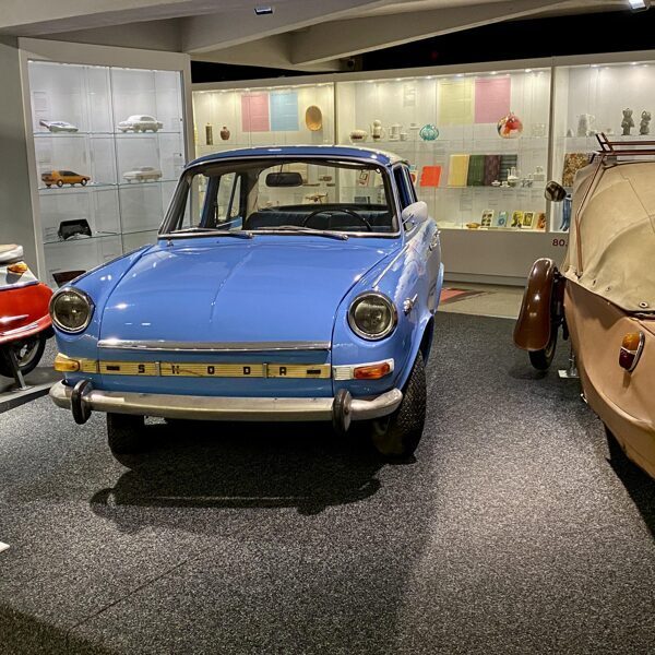 Trabant als Teil des Retromuseums in Cheb.